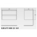 Тумба с раковиной BelBagno Kraft 800-2C-SO-PP Pino Pasadena