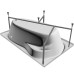 Акриловая ванна Relisan Ariadna R 145x95 на каркасе