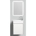 Тумба с раковиной BelBagno Pietra Mini-400-1A-SO-BL-R Bianco Lucido