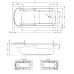 Акриловая ванна Riho Future XL 190х90 на ножках