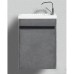 Тумба с раковиной BelBagno Pietra Mini-460-1A-SO-SCM-R Stucco Cemento