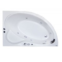 Акриловая ванна Royal Bath Alpine 170х100 R на каркасе