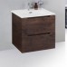 Тумба с раковиной BelBagno Etna 39-600/390-2C-SO-RW-P Rovere Moro