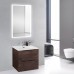 Тумба с раковиной BelBagno Etna 39-600/390-2C-SO-RW-P Rovere Moro