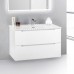 Тумба с раковиной BelBagno Etna 39-700/390-2C-SO-BL-P Bianco Lucido