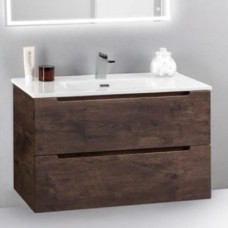 Тумба с раковиной BelBagno Etna 39-700/390-2C-SO-RW-P Rovere Moro