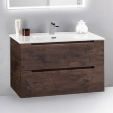 Тумба с раковиной BelBagno Etna 39-800/390-2C-SO-RW-P Rovere Moro