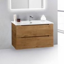 Тумба с раковиной BelBagno Etna 39-800/390-2C-SO-RN-P Rovere Nature