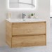 Тумба с раковиной BelBagno Kraft 39-700/390-2C-SO-RNN Rovere Nebrasca Nature