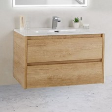 Тумба с раковиной BelBagno Kraft 39-800/390-2C-SO-RNN Rovere Nebrasca Nature