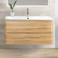 Тумба с раковиной BelBagno Albano 800-2C-SO-RR Rovere Rustico