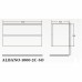 Тумба с раковиной BelBagno Albano 1000-2C-SO-BL Bianco Lucido