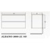 Тумба с раковиной BelBagno Albano 1000-2C-SO-RR Rovere Rustico