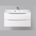 Тумба с раковиной BelBagno Acqua 900-2C-SO-BL Bianco Lucido