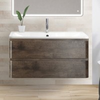 Тумба с раковиной Belbagno Albano 800-2C-SO-RNG Rovere Nature Grigio