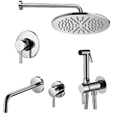 Душевой набор Paffoni Light KITZLIG011CR006