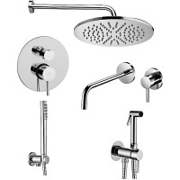 Душевой набор Paffoni Light KITZLIG018CR006
