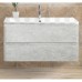 Тумба с раковиной Belbagno Albano 900-2C-SO-CVG Cemento Verona Grigio