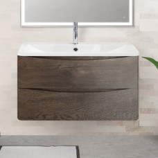 Тумба с раковиной Belbagno Acqua 800-2C-SO-RNG Rovere Nature Grigio