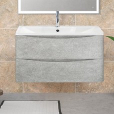 Тумба с раковиной Belbagno Acqua 800-2C-SO-CVG Cemento Verona Grigio