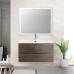 Тумба с раковиной Belbagno Acqua 1000-2C-SO-RNG Rovere Nature Grigio