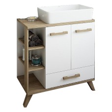 Тумба с раковиной Sanflor Ингрид 80 С12474