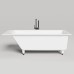 Ванна из литьевого мрамора Salini Cascata Kit 170х75 матовая на ножках