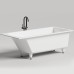 Ванна из литьевого мрамора Salini Cascata Kit 170х75 104313MRH матовая на ножках