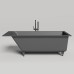Ванна из литьевого мрамора Salini Cascata Kit 170х75 104313GRF на ножках