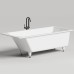 Ванна из литьевого мрамора Salini Cascata 180х80 104213MRH матовая на ножках