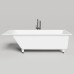 Ванна из литьевого мрамора Salini Cascata 180х80 104213MRH матовая на ножках