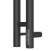 Электрический полотенцесушитель Point Деметра 119x11.2 PN12812B черный