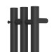 Электрический полотенцесушитель Point Деметра 119x15.2 PN12822B черный