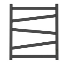 Электрический полотенцесушитель Point Феникс 60x53 PN15856B черный