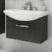 Тумба под раковину Акватон Ария 65 чёрная