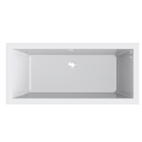 Ванна из литьевого мрамора Astra form Лотус 185х85 белая