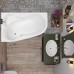 Акриловая ванна Vagnerplast Melite 160х105 левая