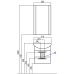 Тумба под раковину Акватон Ария 50 М белая