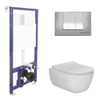 Унитаз с инсталляцией Berges Wasserhaus Novum 047243