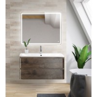 Мебель для ванной Belbagno Albano 800-2C-SO-RNG Rovere Nature Grigio