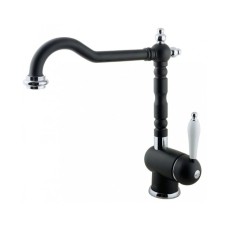 Смеситель Timo Morea 2406 F антрацит для кухни