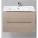 Мебель для ванной BelBagno Etna 800-2C-SO-RG-P Rovere Grigio