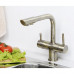 Смеситель WasserKRAFT A8037 светлая бронза для кухни
