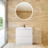 Мебель для ванной BelBagno Marino 600-2C-PIA-BL-P Bianco Lucido
