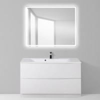 Мебель для ванной BelBagno Marino 1000-2C-PIA-BL-P Bianco Lucido