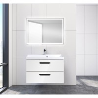 Мебель для ванной BelBagno Aurora 800-2C-SO-BL Bianco Lucido