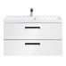 Мебель для ванной BelBagno Aurora 900-2C-SO-BL Bianco Lucido