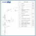 Смеситель WasserKRAFT А8247 темная бронза для кухни