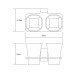 Держатель стакана WasserKRAFT Exter K 5228D