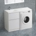 Мебель для ванной BelBagno Kraft LVD-580/1200-2C-PIA-BO Bianco Opaco